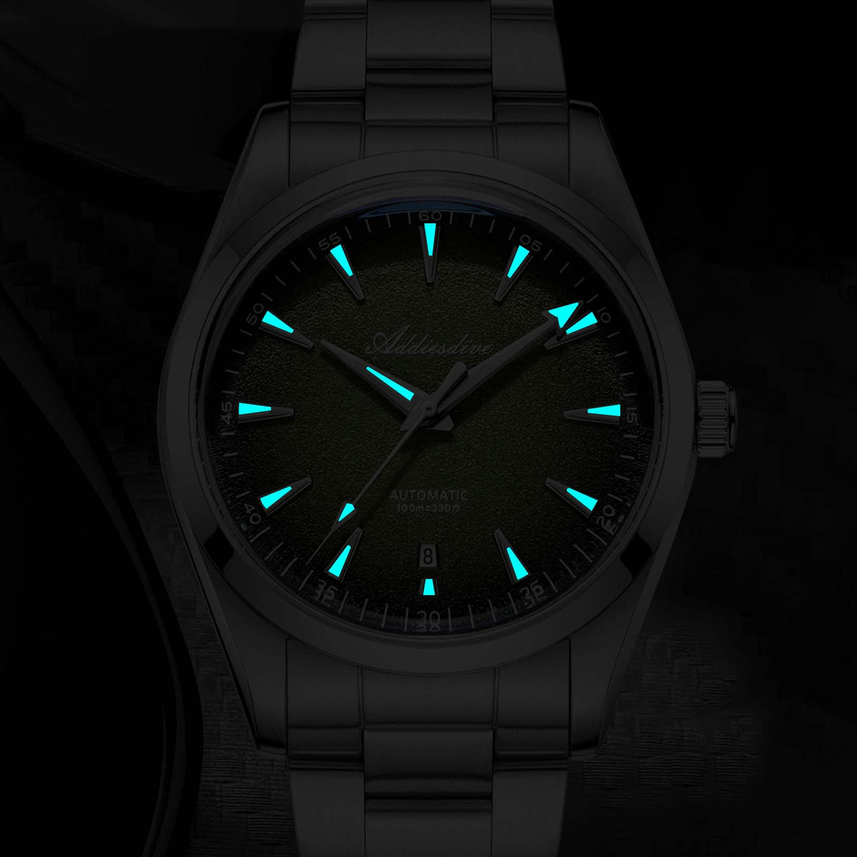 ★Magazzino Italia★ADDIESDIVE AD2527 Orologio Uomo Lusso | Impermeabile 100M, Automatico Giapponese
