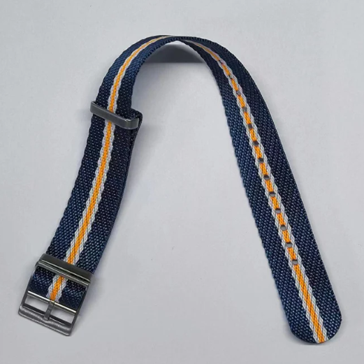 Cinturino per Orologio in Nylon da 20mm per AD2043/AD2044 blu