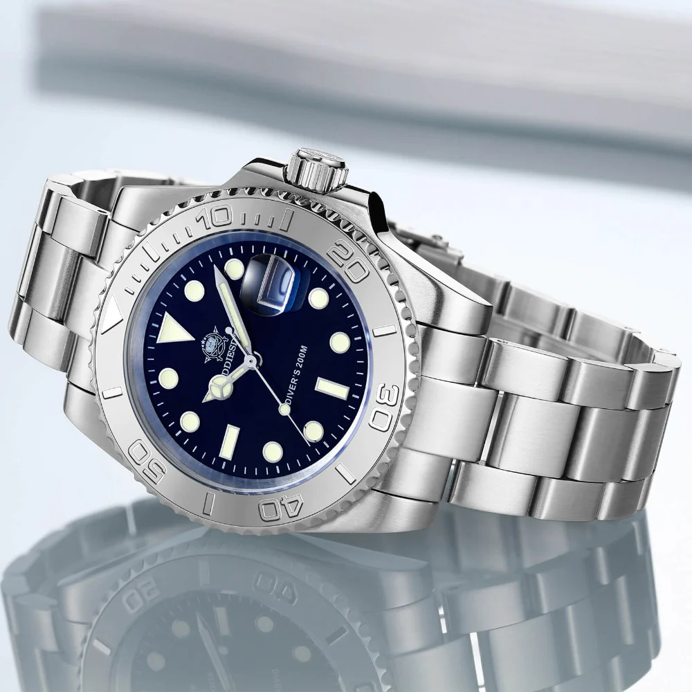 🔥SALDI D'AUTUNNO 🔥Addiesdive Orologio al quarzo 41mm Diver's 200M (MY-H3C)
