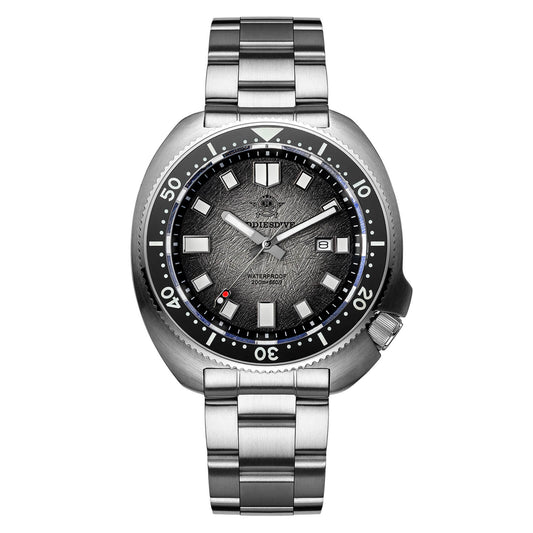 ★Saldi Anniversario★Addiesdive Turtle Orologio subacqueo al quarzo da uomo con cristallo di zaffiro AD2511 Grigio