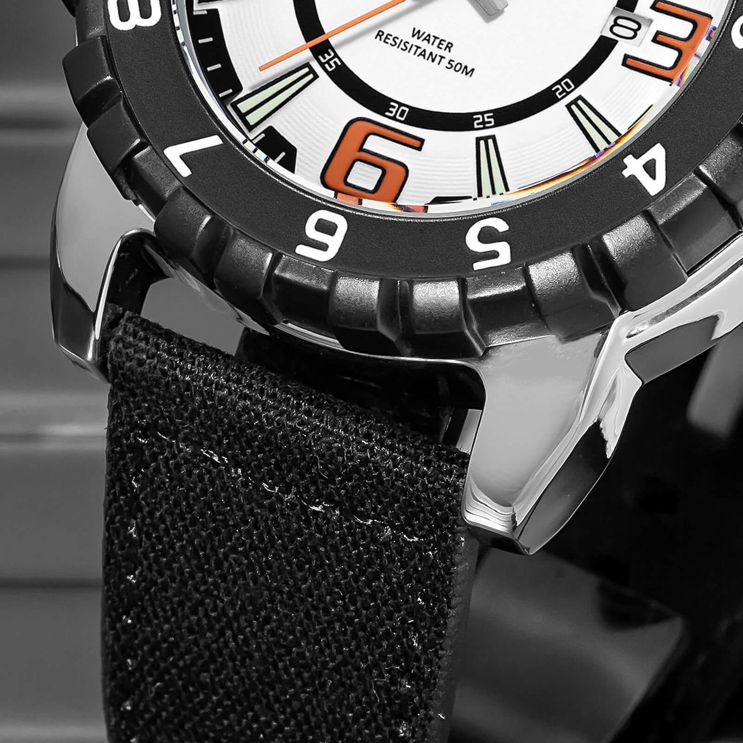 ADDIES Orologio Sportivo al Quarzo MY-057, Impermeabile Fino a 50 m