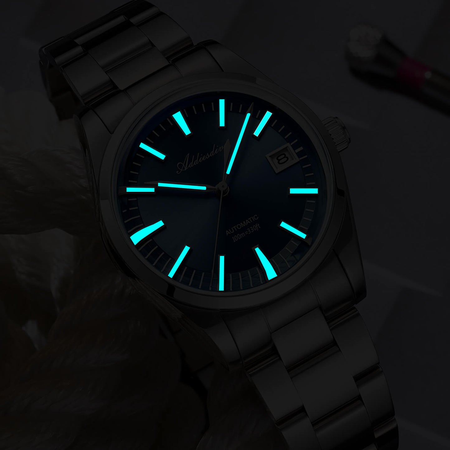 ADDIESDIVE 39mm Orologio Automatico NH35 AD2077
