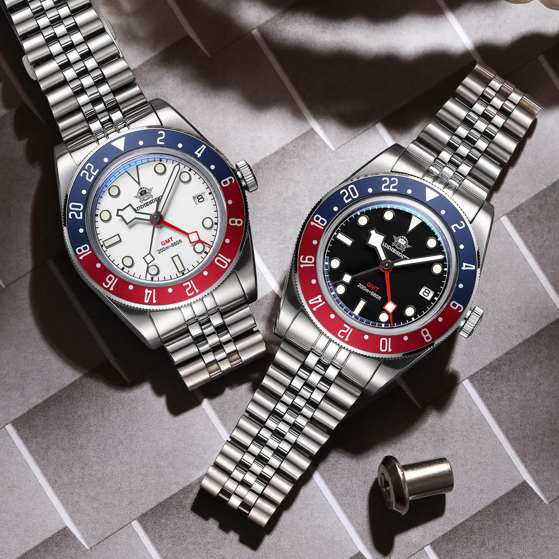 Orologi ADDIESDIVE e il Movimento RONDA 515 GMT: La Fusione Perfetta tra Artigianato di Precisione e Prestazioni Eccezionali