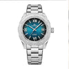 Orologio da uomo AddiesKIN K002 "Urban Mechanica" automatico 9015 Azzurro