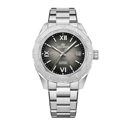 Orologio da uomo AddiesKIN K002 "Urban Mechanica" automatico 9015 Grigio scuro