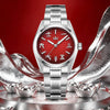 Orologio automatico AddiesKIN K011 da 38 mm con quadrante a motivo "lingotto" e movimento 9015
