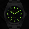 Orologio subacqueo ADDIESDIVE Explore da 36 mm, orologio al quarzo VH31 AD2096