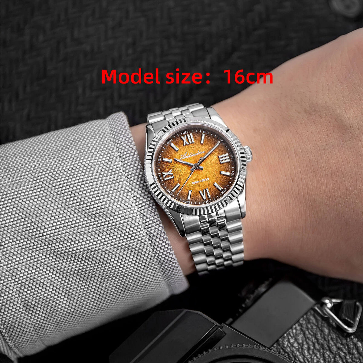 ★Saldi Anniversario★ADDIESDIVE Orologio da Uomo DJ Homage da 36 mm AD2512