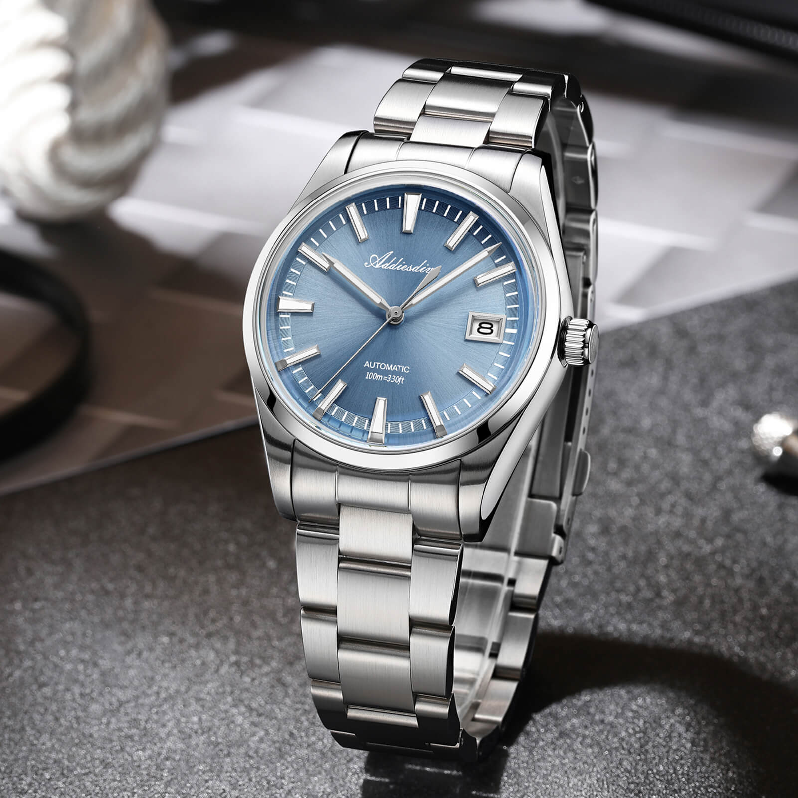 ADDIESDIVE 39mm Orologio Automatico NH35 AD2077