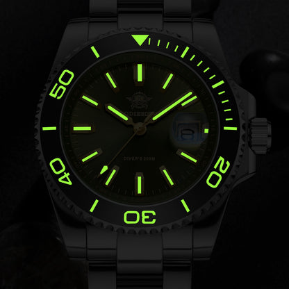 ★Speciale Capodanno★Orologio al quarzo vintage ADDIESDIVE da 41 mm, subacquei, AD2510