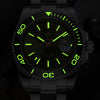 Orologio al quarzo vintage ADDIESDIVE da 41 mm, subacquei, AD2510