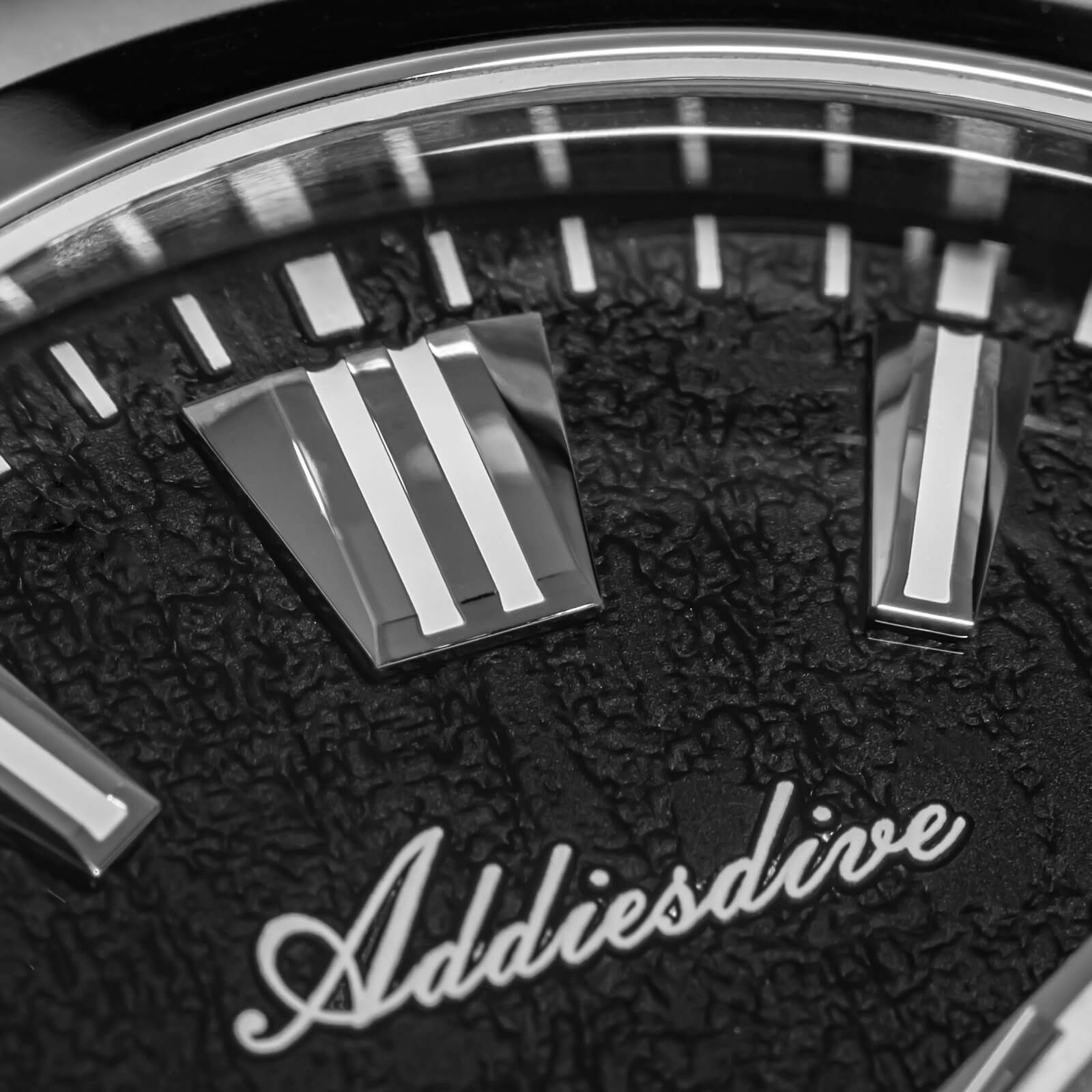 ADDIESDIVE 39mm Orologio Automatico NH35 con Quadrante 3D Bark Texture da AD2075