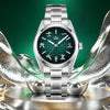 Orologio automatico AddiesKIN K011 da 38 mm con quadrante a motivo "lingotto" e movimento 9015