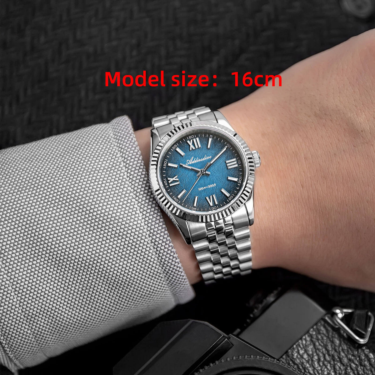 ★Saldi Anniversario★ADDIESDIVE Orologio da Uomo DJ Homage da 36 mm AD2512