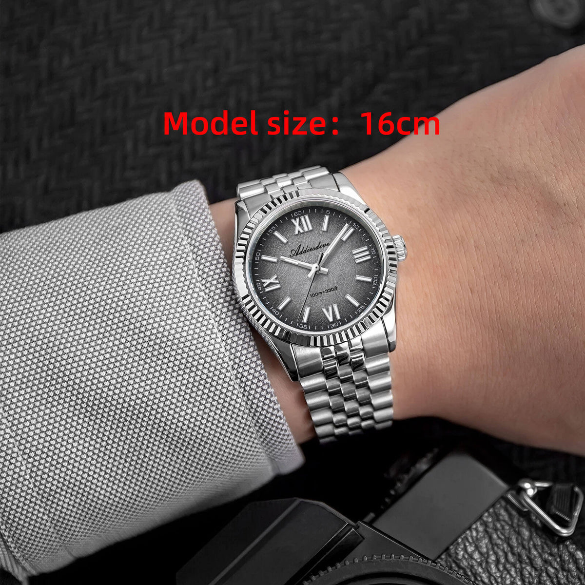 ★Saldi Anniversario★ADDIESDIVE Orologio da Uomo DJ Homage da 36 mm AD2512