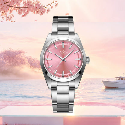 Addiesdive AW25908 Orologio da Donna al Quarzo 31mm con Quadrante Sunburst e Vetro Zaffiro