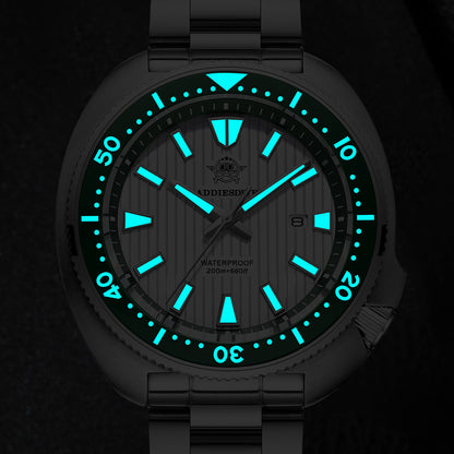 ★Offerta speciale★ Orologio subacqueo al quarzo da uomo Addiesdive Turtle 41 mm AD2507