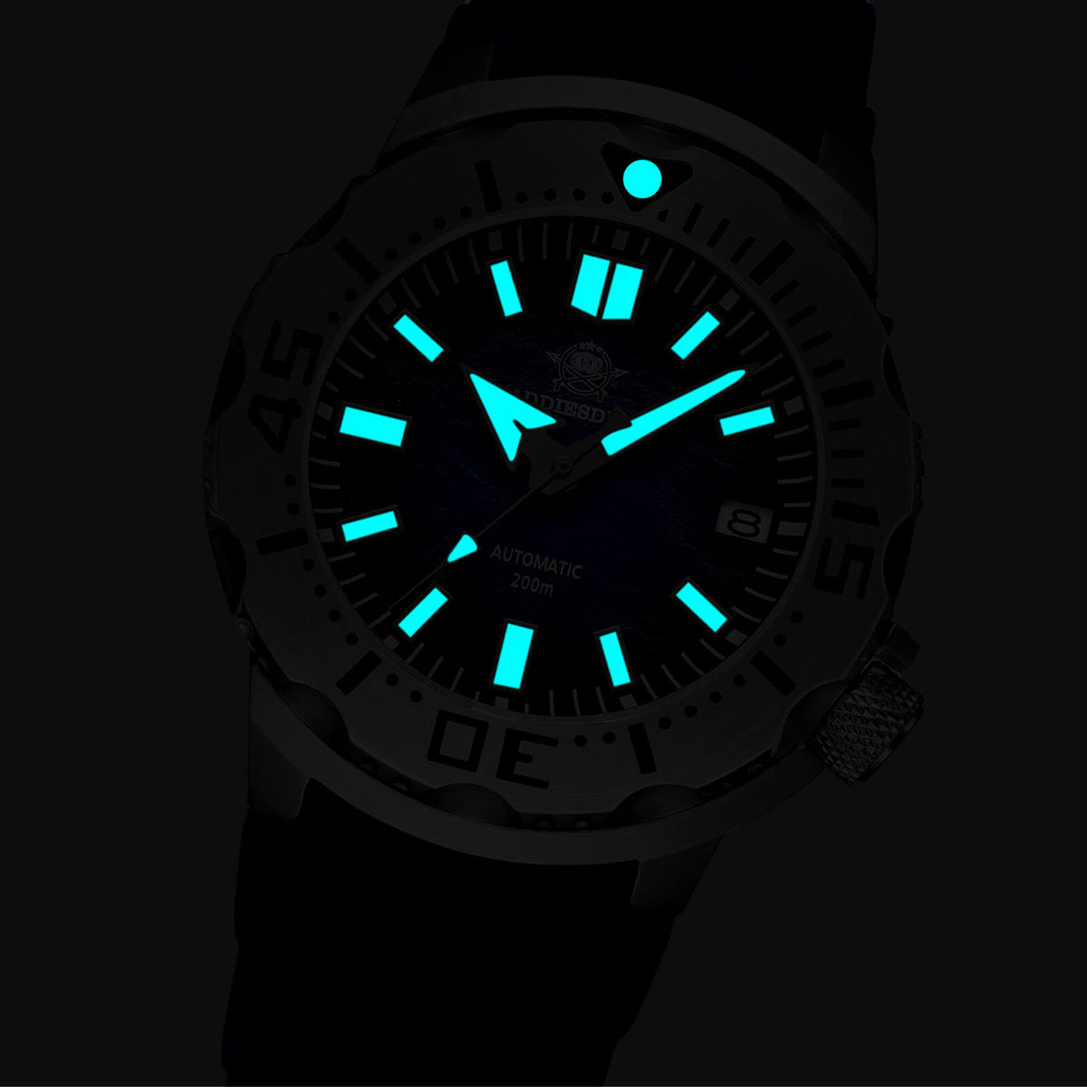 ★Speciali settimanali★ADDIESDIVE Orologio Subacqueo OceanMonster AD2047