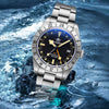 ADDIESDIVE 39mm BB GMT Orologio al quarzo Movimento RONDA515, AD2036
