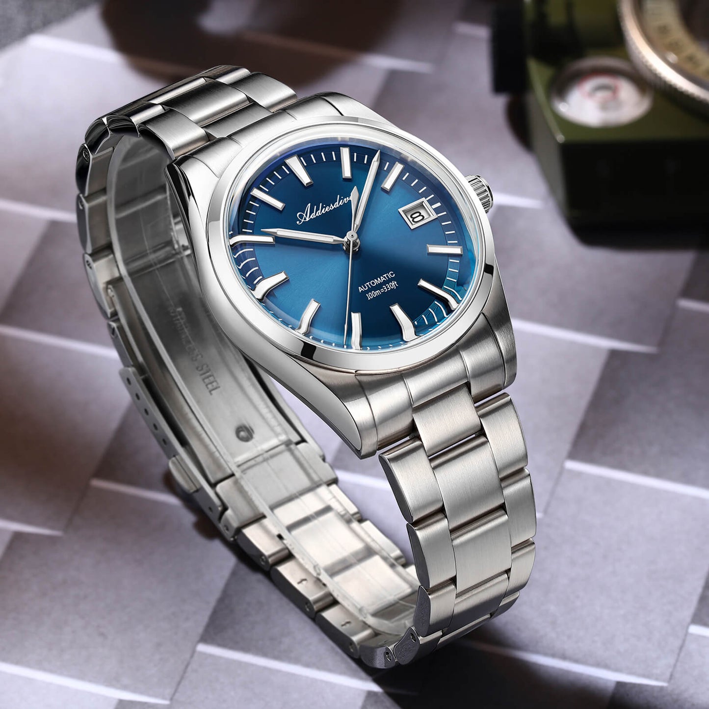 ADDIESDIVE 39mm Orologio Automatico NH35 AD2077