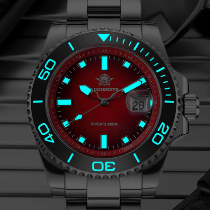ADDIESDIVE 41 mm Orologio Subacqueo al Quarzo da AD2089