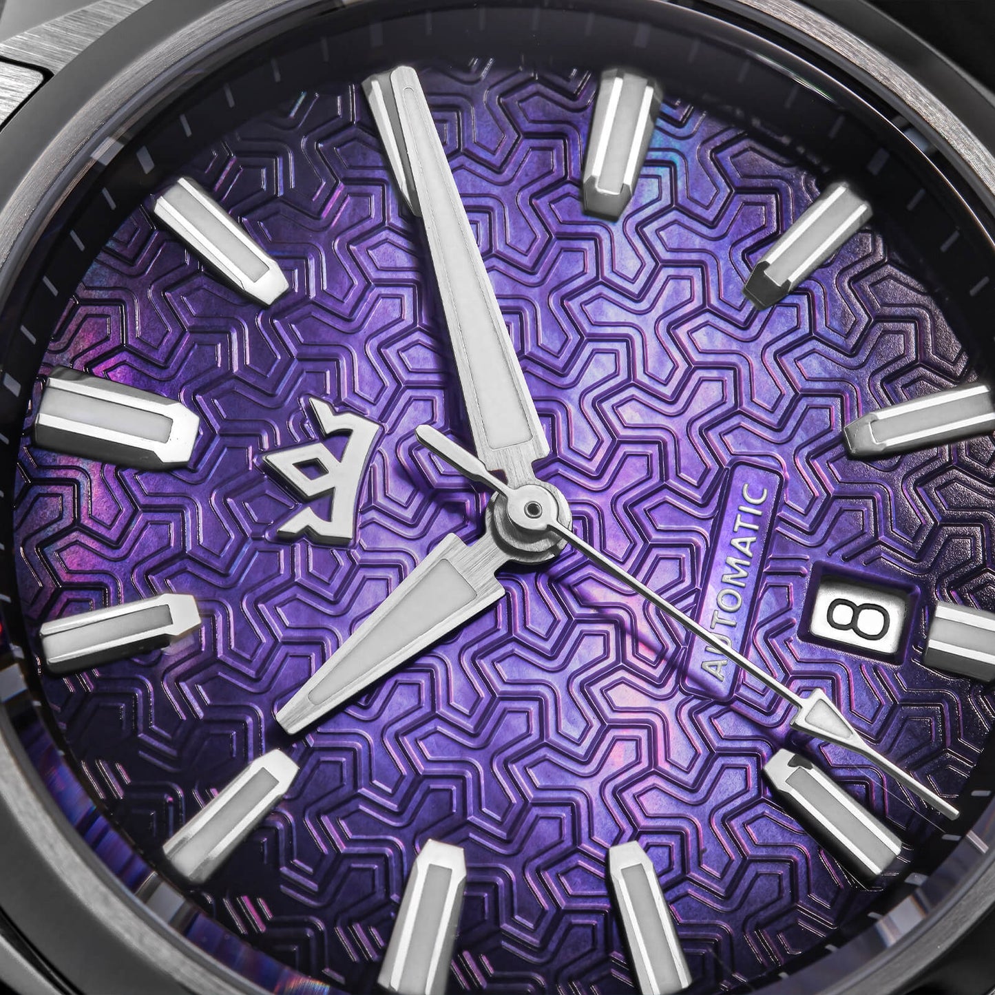 Orologio automatico di lusso AddiesKIN K014 da 40 mm con quadrante in rilievo tipo cammeo e movimento ST2130