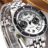 ADDIESDIVE Orologio Cronografo al Quarzo con Quadrante Panda da 41 mm VK64 (AD2034)