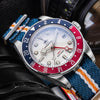 ADDIESDIVE 39mm Orologio al Quarzo BB58 GMT AD2044
