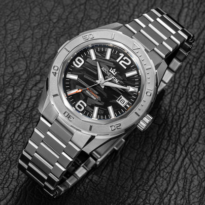 Orologio da uomo automatico AddiesKIN K007 “Carbon Luxe” con movimento 9015
