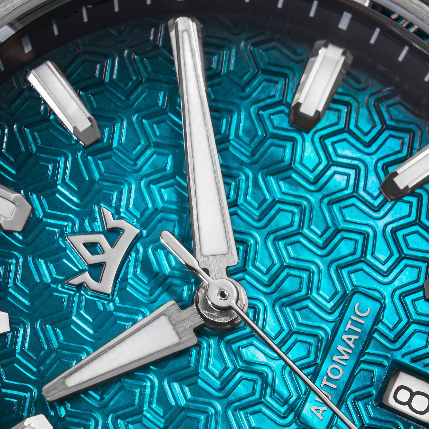 Orologio automatico di lusso AddiesKIN K014 da 40 mm con quadrante in rilievo tipo cammeo e movimento ST2130