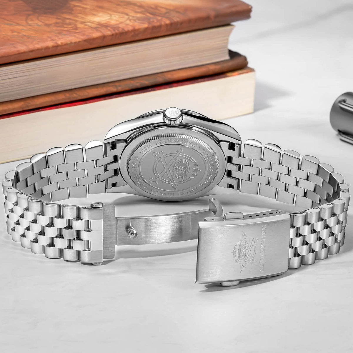 ★Saldi Anniversario★ADDIESDIVE 36mm DJ Homage Orologio da uomo AD2073