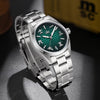 Orologio automatico AddiesKIN K011 da 38 mm con quadrante a motivo "lingotto" e movimento 9015