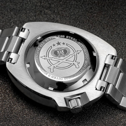 ★Saldi Anniversario★ADDIESDIVE Orologio Subacqueo Retro Captain Willard AD2081