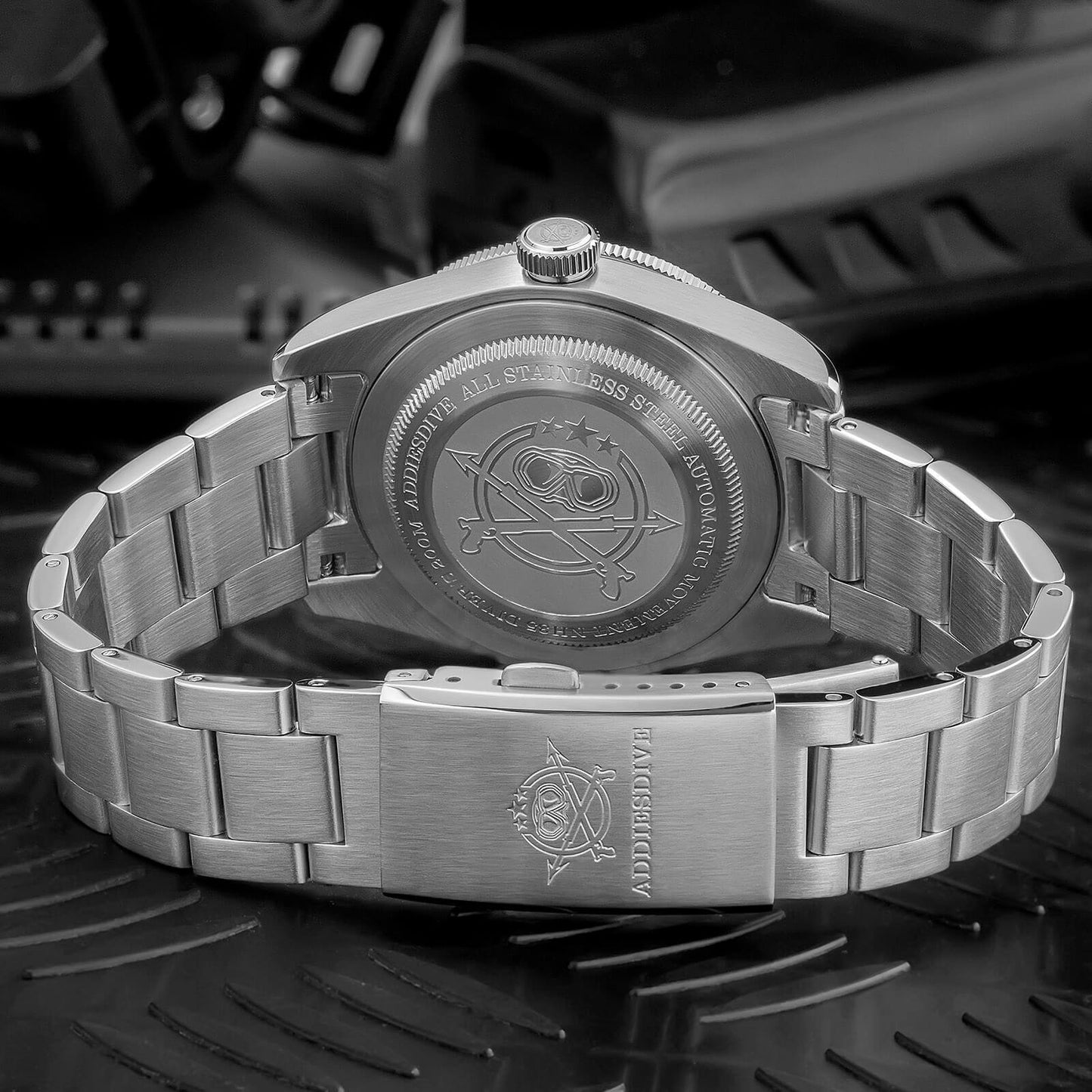 Addiesdive Orologio da Uomo Retro Sub 39mm NH35 AD2084