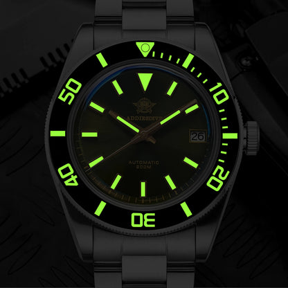 Addiesdive Orologio da Uomo Retro Sub 39mm NH35 AD2084