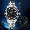 ADDIESDIVE Orologio al Quarzo da 41 mm Movimento VH31 （AD2033）