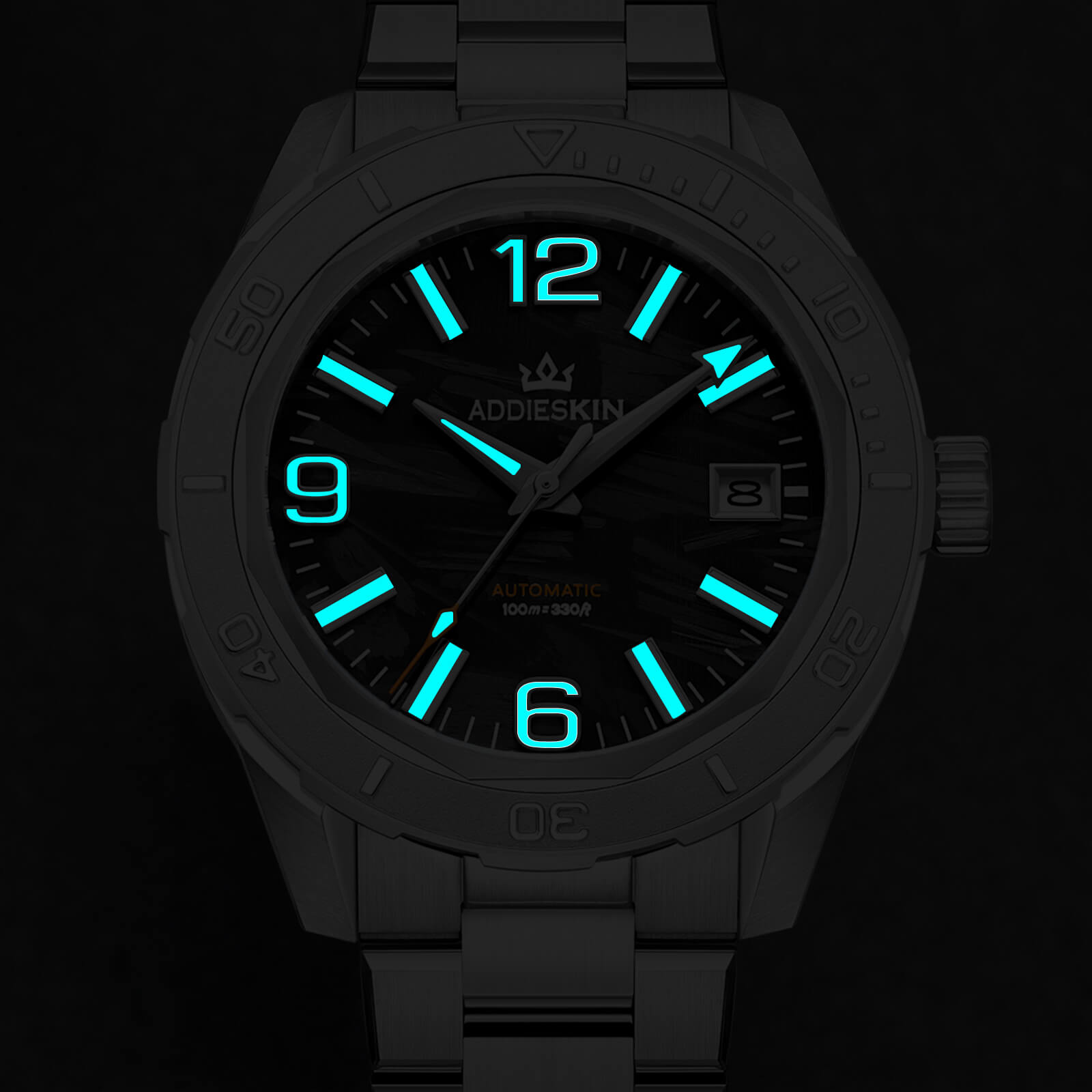 Orologio da uomo automatico AddiesKIN K007 “Carbon Luxe” con movimento 9015