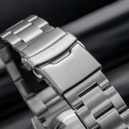 ADDIESDIVE Orologio al Quarzo da 39 mm con Lunetta Girevole Bidirezionale AD2072