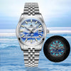 Addiesdive 39mm Orologio Automatico con Quadrante 3D Sea of Clouds AD2041