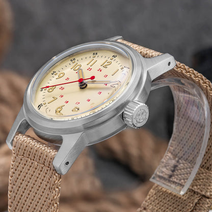 ADDIESDIVE 36mm Orologio Meccanico Vintage AD2076