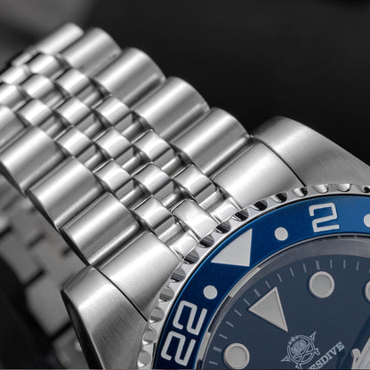 🔥Saldi Estivi🔥ADDIESDIVE Water Ghost - Orologio subacqueo di lusso GMT al quarzo AD2050 con datario