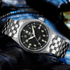 ★Magazzino Italia★ADDIESDIVE AD2519 Subacqueo Retro | 200M, Automatico, Zaffiro