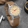 ADDIESDIVE 36mm Orologio Meccanico Vintage AD2076