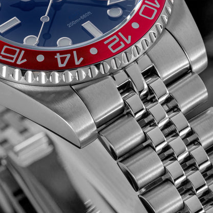 🔥Saldi Estivi🔥ADDIESDIVE Water Ghost - Orologio subacqueo di lusso GMT al quarzo AD2050 con datario