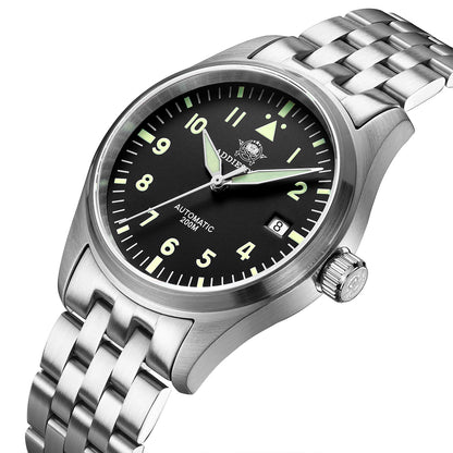 ★Magazzino Italia★ADDIESDIVE AD2519 Subacqueo Retro | 200M, Automatico, Zaffiro