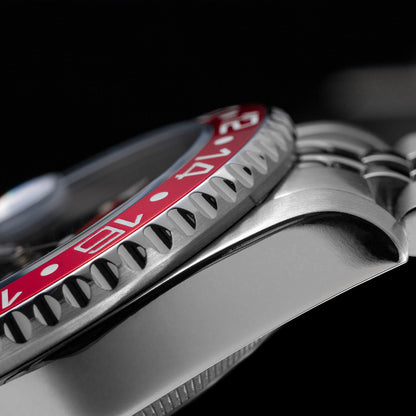 🔥Saldi Estivi🔥ADDIESDIVE Water Ghost - Orologio subacqueo di lusso GMT al quarzo AD2050 con datario