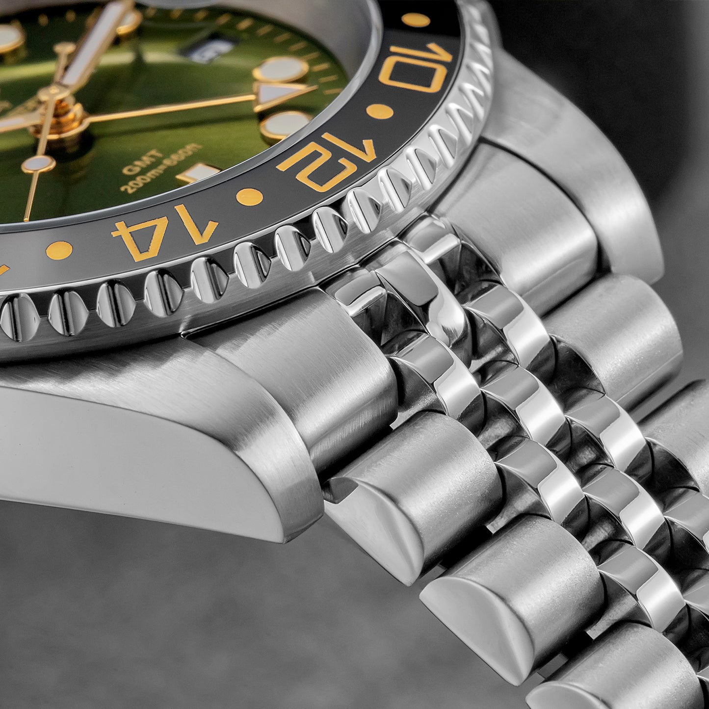 🔥Saldi Estivi🔥ADDIESDIVE Water Ghost - Orologio subacqueo di lusso GMT al quarzo AD2050 con datario