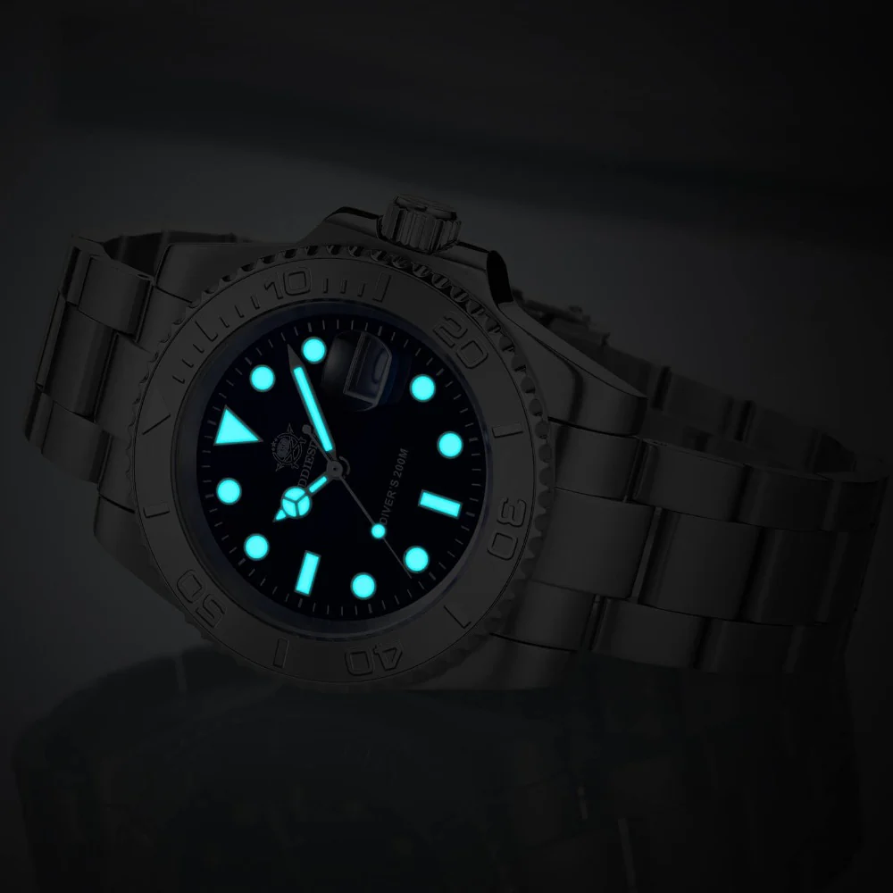 🔥SALDI D'AUTUNNO 🔥Addiesdive Orologio al quarzo 41mm Diver's 200M (MY-H3C)