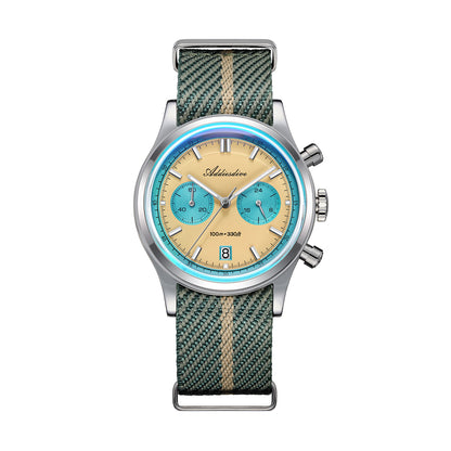 🔥SALDI D'AUTUNNO 🔥 Orologio cronografo ADDIESDIVE OS21 da 38 mm AD2542 Giallo