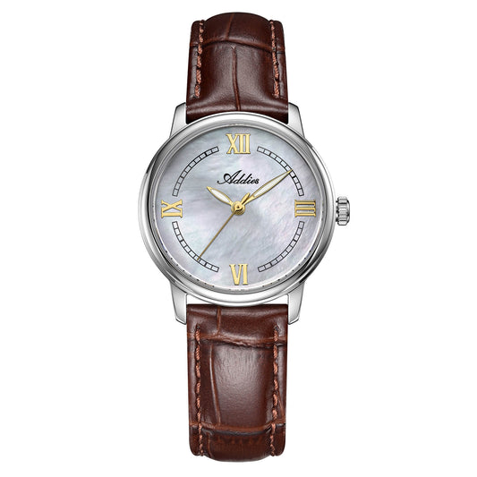 Orologio da Donna di Lusso Addies 31mm in Acciaio Inossidabile al Quarzo AW25906 Oro